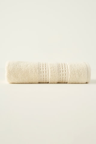 Serviette de toilette - Ecru - 50 x 90 cm