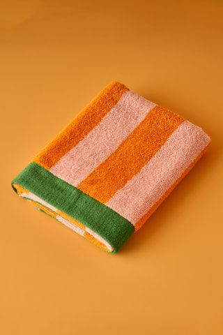 Serviette de toilette - Orange - 50 x 70 cm