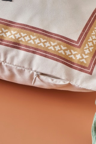 Housse de coussin - Beige - 43 x 43 cm