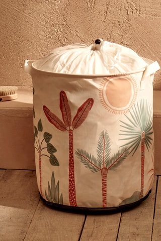 Panier à linge - 36 x 40 cm - Beige