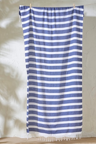 Drap de bain - Bleu marine - 90 x 18 cm