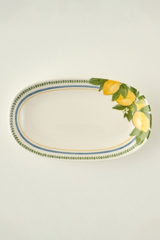 Plat de service en porcelaine - 24 x 24 cm
