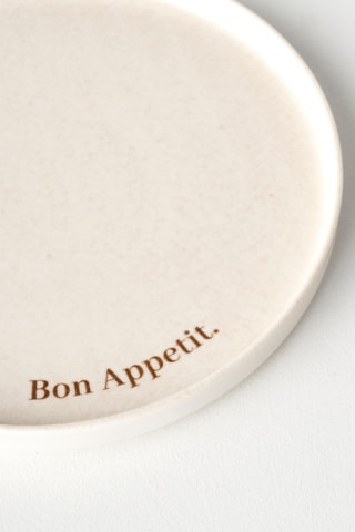 Assiette à dessert en porcelaine - 21 cm