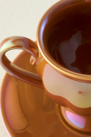 2 tasses à expresso en porcelaine - 90 ml