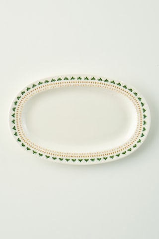 Plat de service en porcelaine - 30 cm
