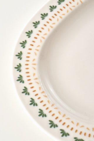Plat de service en porcelaine - 30 cm