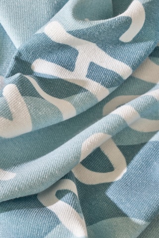 Drap de bain - Bleu - 90 x 15 cm