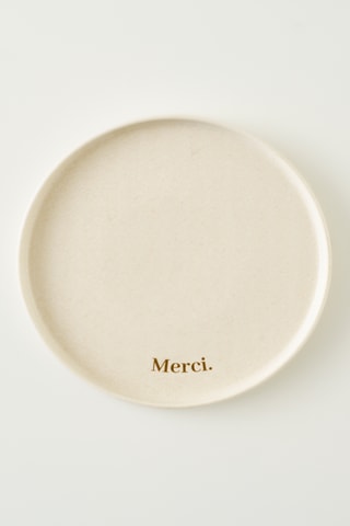 Plat de service en porcelaine - 25 x 25 x 5 cm