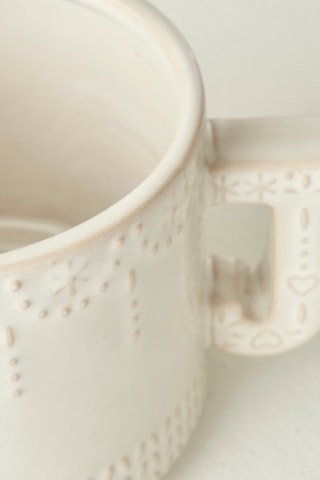 3 mugs en grès - 390 ml