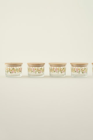 4 breakfast bols en bois - 22 ml
