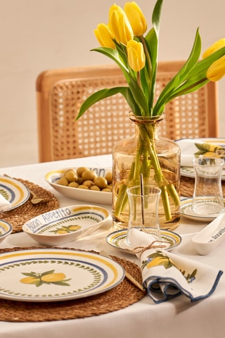 Service pour petit-déjeuner en porcelaine - 26 pièces