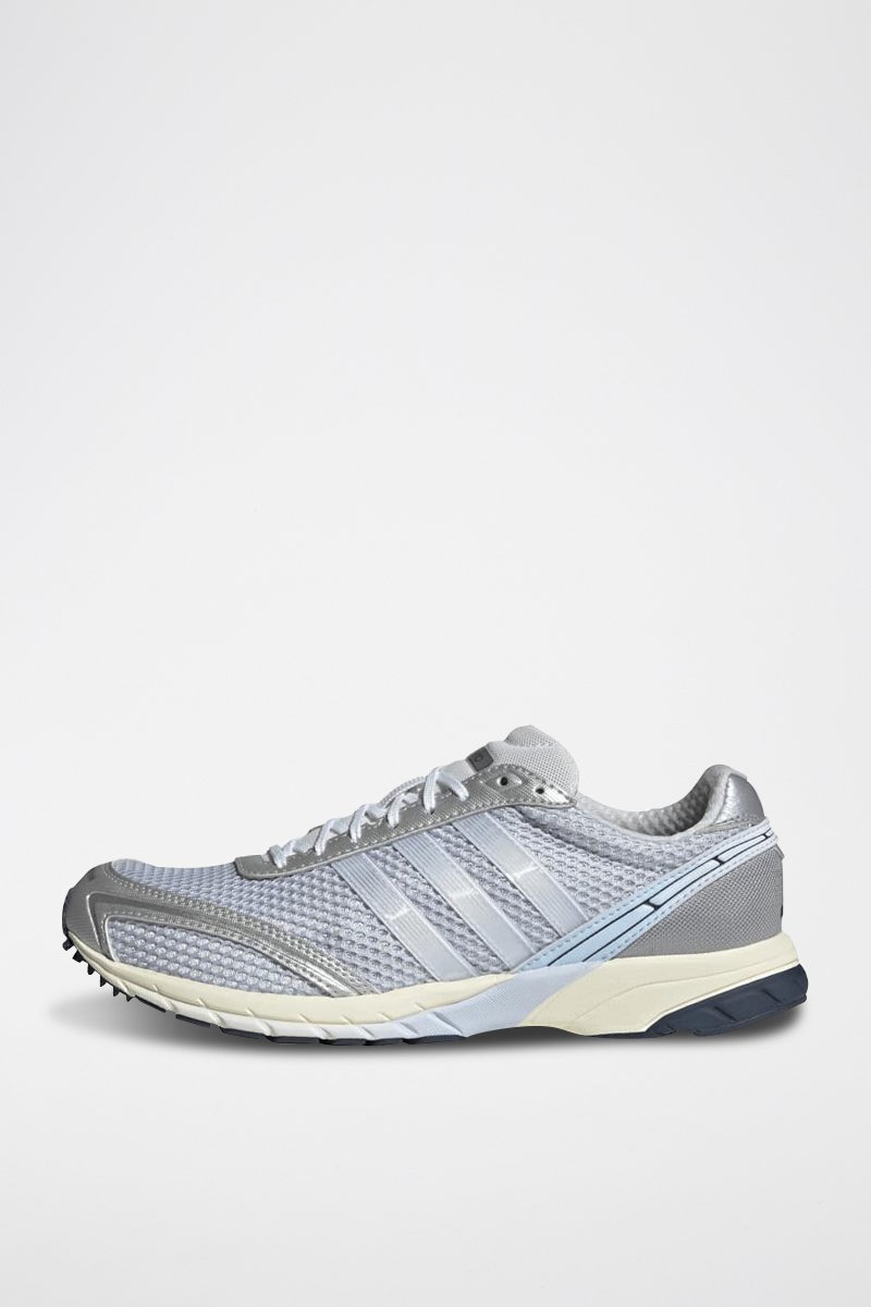 Zapatillas de maratón Adizero - Celeste y gris claro