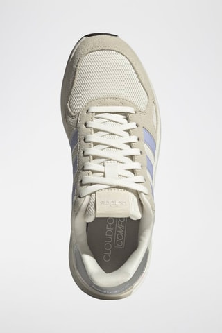 Chaussures de running en nubuck Run 84 - Blanc