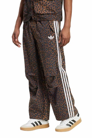 Pantalon loose Graphic - Marron