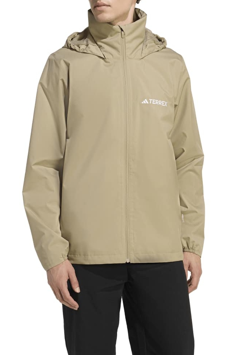 Chaqueta de senderismo con capucha - Verde claro
