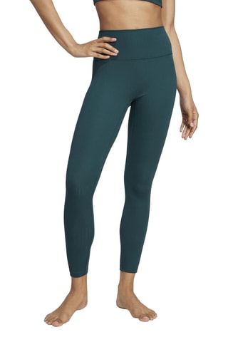 Legging d’entraînement 7/8 taille haute - Vert foncé