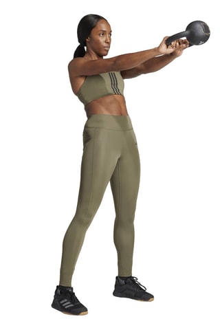 Legging taille haute - Kaki