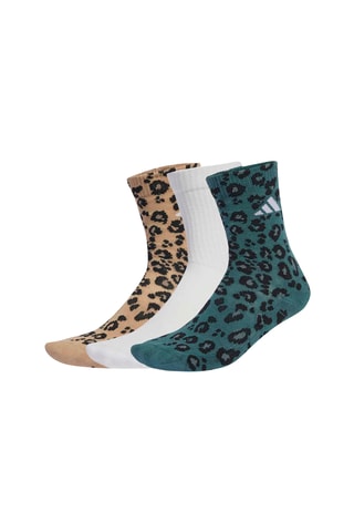 3 paires de chaussettes Leo - Blanc et noir