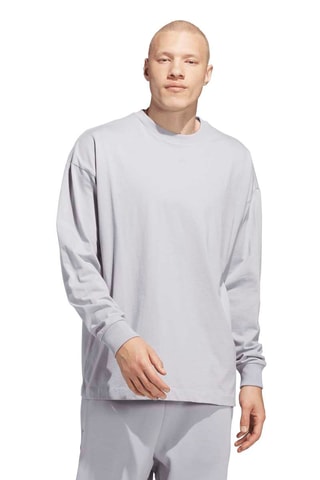 T-shirt loose de basketball - Gris clair