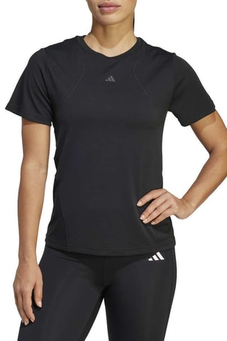 T-shirt standard d’entraînement HIIT - Noir