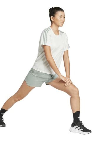 T-shirt regular de running Own the Run - Vert d’eau