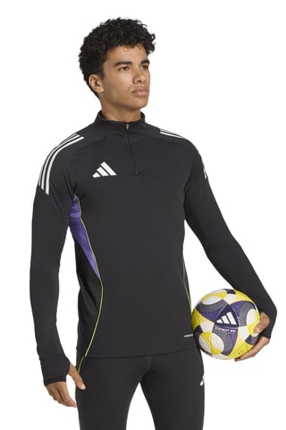 Maillot slim de football Tiro 25 - Noir