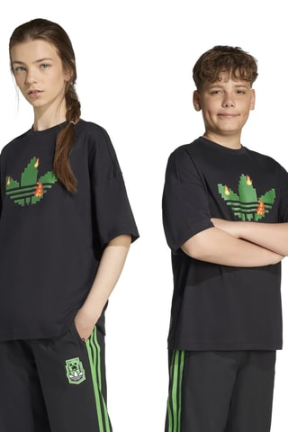 T-shirt loose Minecraft - Noir