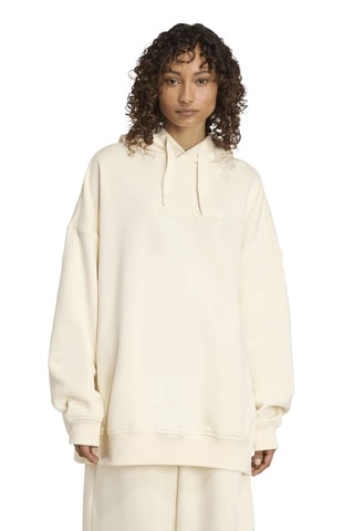 Sweat polaire à capuche - Blanc