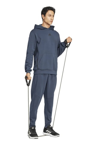 Sweat à capuche - Bleu cobalt