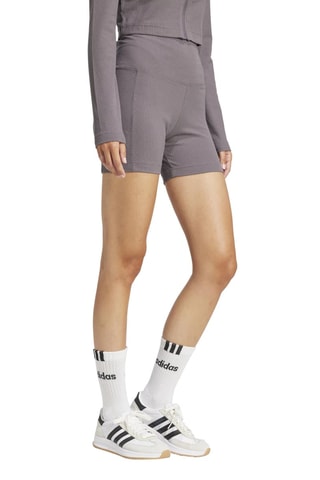 Cycliste taille haute Rib Biker - Gris