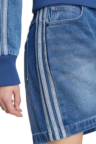 Jupe en jean regular Adicolor - Bleu