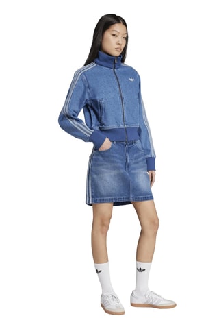 Jupe en jean regular Adicolor - Bleu