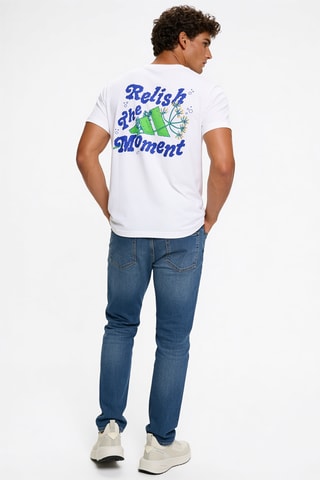 T-shirt regular - Blanc