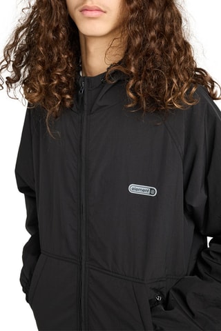 Coupe-vent à capuche Alder 2.0 Polar - Noir - Element