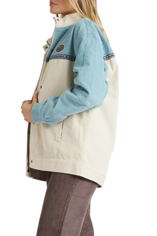 Veste en velours Set The Wave - Bleu clair et beige - Billabong