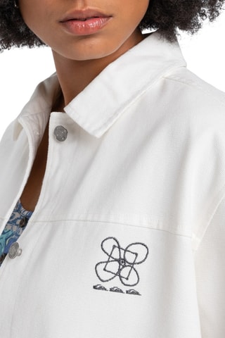 Veste Global Heat - Blanc - Quiksilver