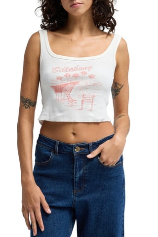 Crop top In my dreams - Blanc - Billabong