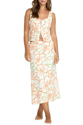 Crop top Feelin Floral - Blanc - Billabong