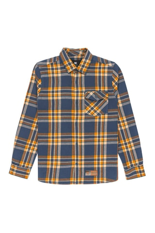 Chemise Marshal Flannel - Bleu cobalt et orange - DC Shoes