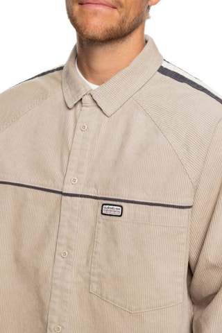 Chemise en velours - Beige - Quiksilver