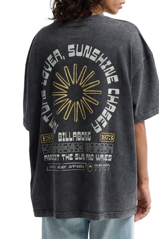 T-shirt loose Sunshine Chaser - Anthracite - Billabong
