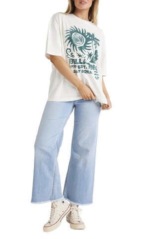 T-shirt oversize True boy - Blanc - Billabong