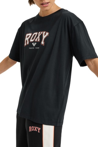 T-shirt d'entraînement en coton biologique Essential - Noir - Roxy