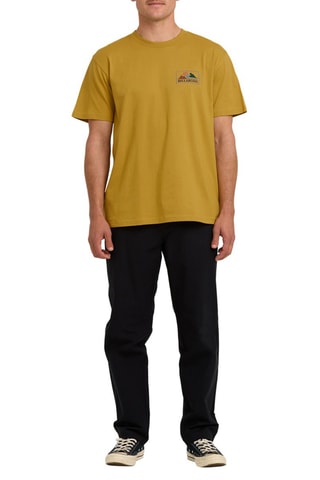 T-shirt en coton biologique Range - Jaune - Billabong