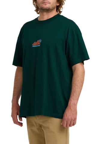 T-shirt en coton biologique Reach - Vert foncé - Billabong