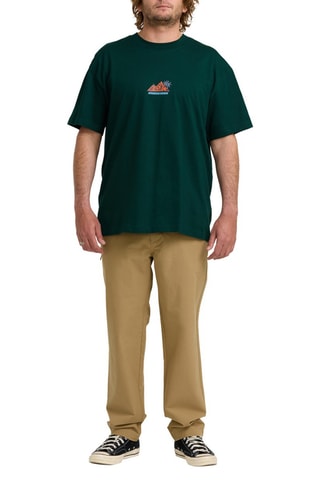T-shirt en coton biologique Reach - Vert foncé - Billabong