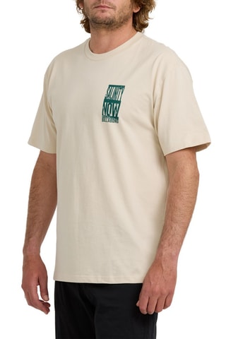 T-shirt regular en coton biologique Salinity - Beige - Billabong