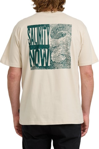 T-shirt regular en coton biologique Salinity - Beige - Billabong