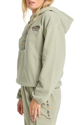Sweat polaire à capuche Winter camp - Vert clair - Billabong