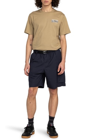 Short relaxed en coton biologique Chillin Travel - Bleu nuit - Element